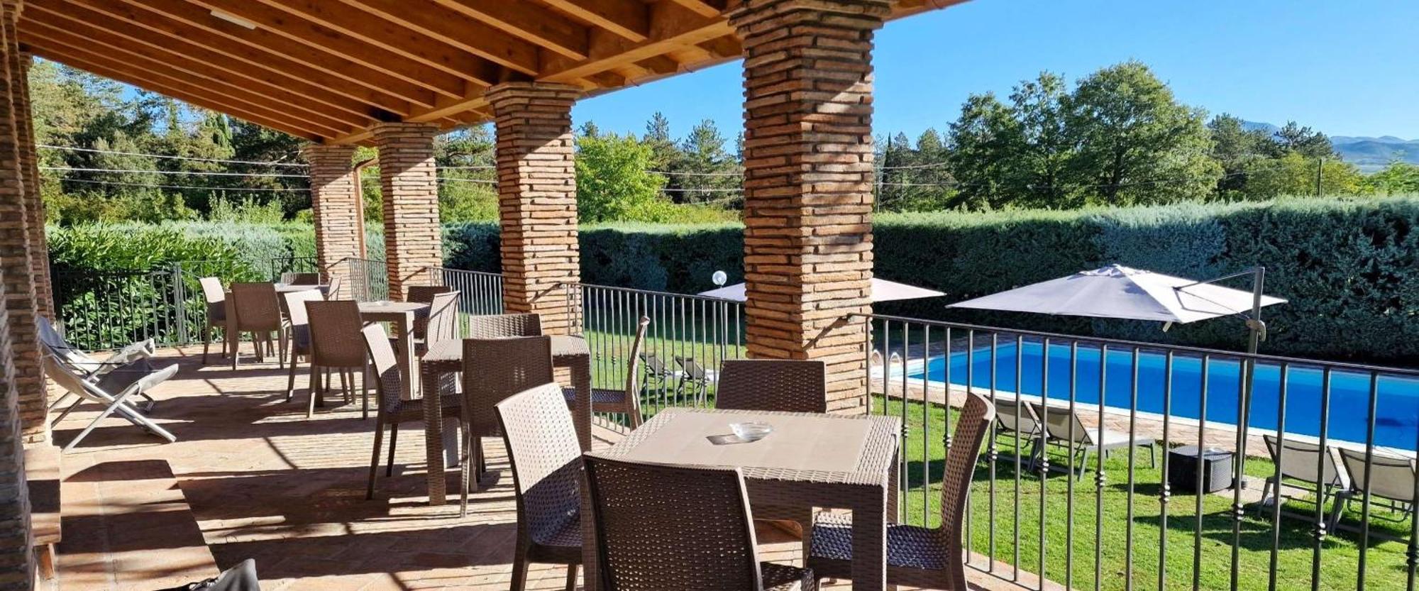 Agriturismo Villa Maria Pia Gubbio Exterior foto