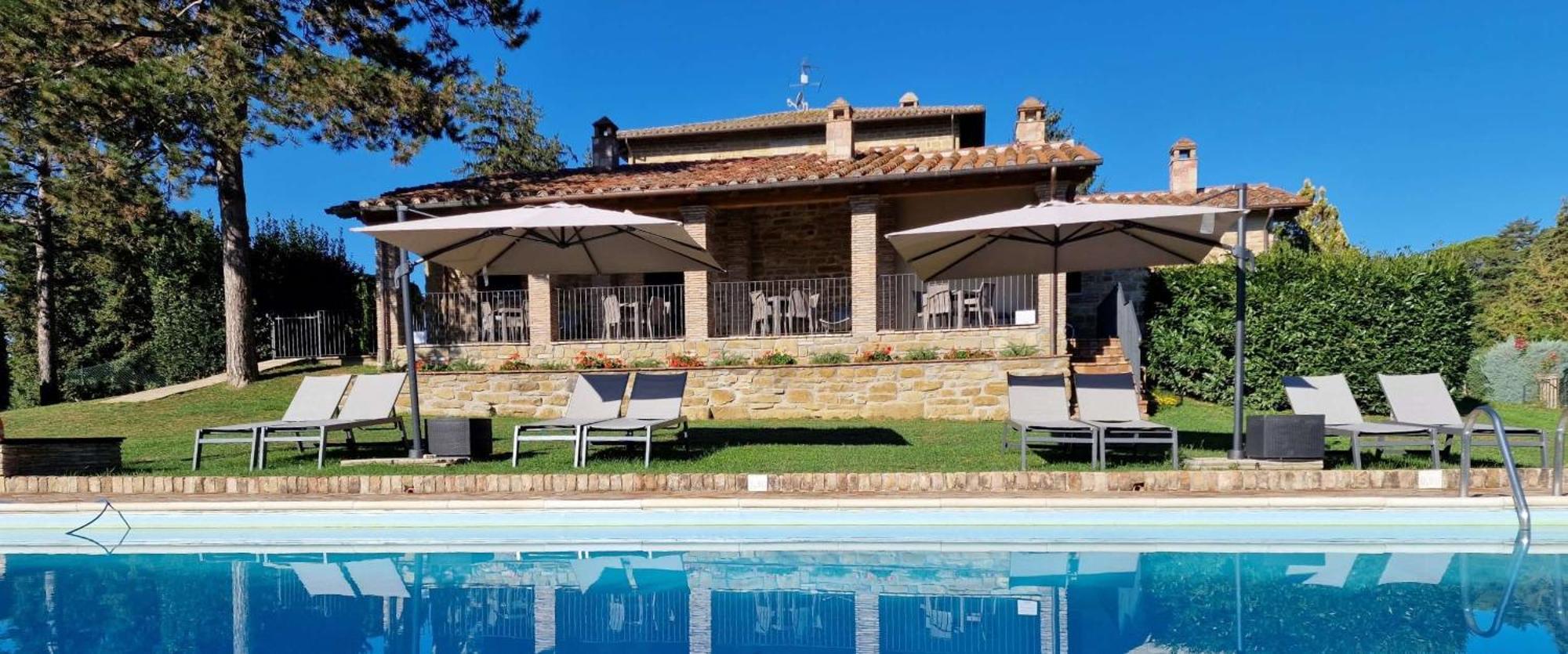 Agriturismo Villa Maria Pia Gubbio Exterior foto