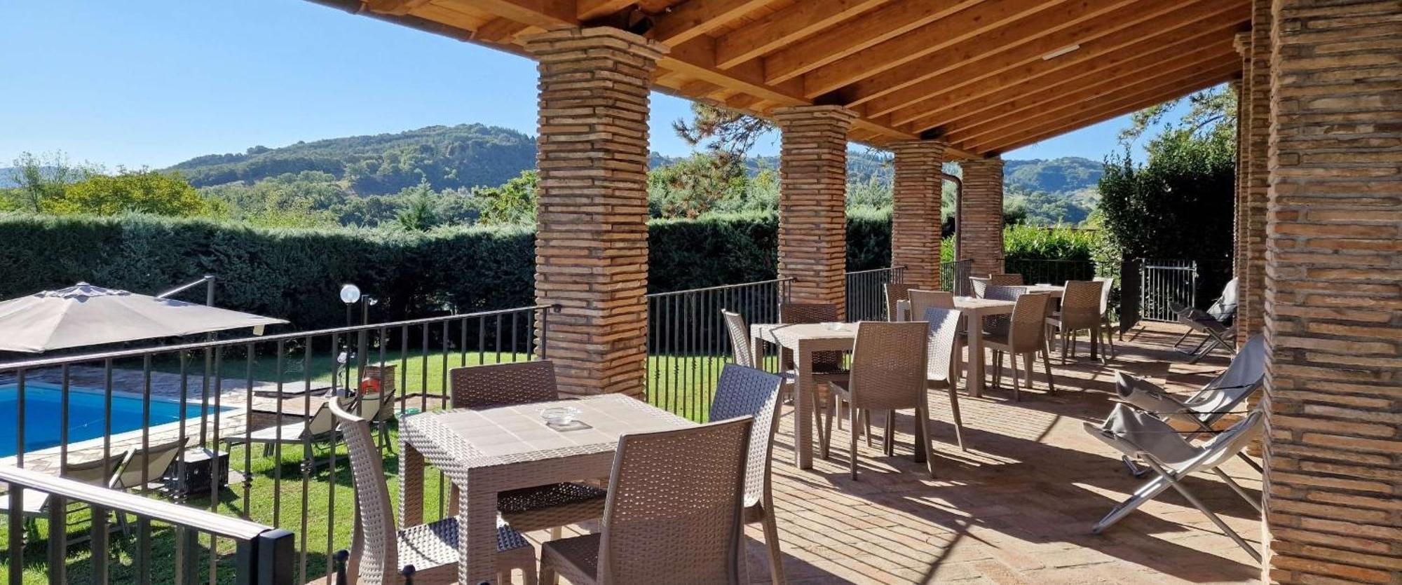 Agriturismo Villa Maria Pia Gubbio Exterior foto