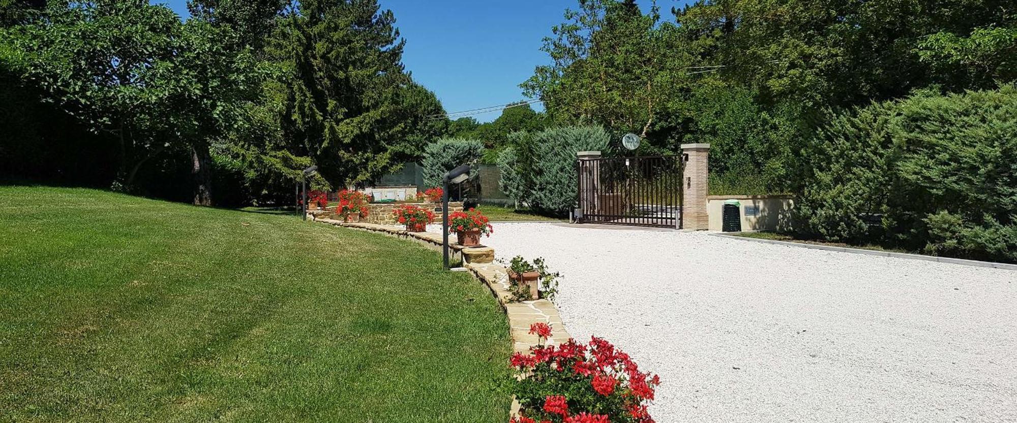 Agriturismo Villa Maria Pia Gubbio Exterior foto