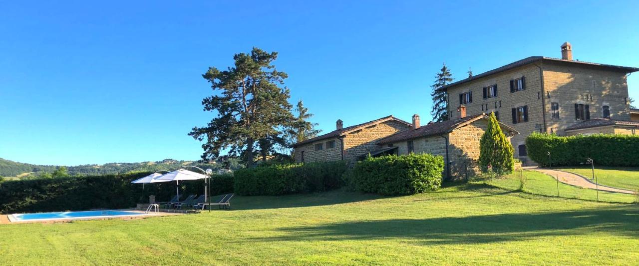 Agriturismo Villa Maria Pia Gubbio Exterior foto